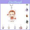 Leuke Genshin Impact sleutelhanger, anime cartoon, kawaii sleutelhangertje, acryl cadeau