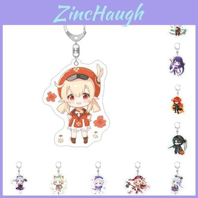 Llavero Lindo de Genshin Impact Anime Dibujo Animado Kawaii Colgante Acrílico Regalo