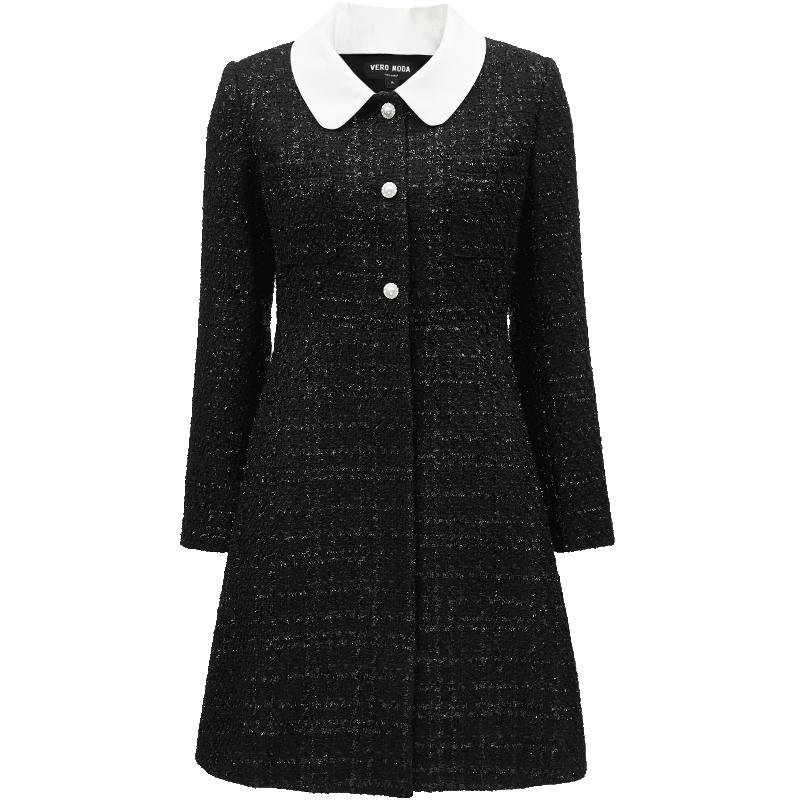 

VEROMODA Women s Autumn Little Fragrance Style Lamb Wool Blend Braided Dress S