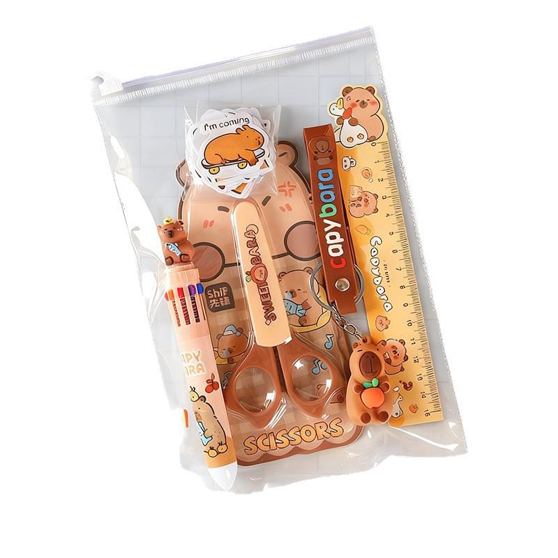 Capybara Stationery Set: Student Reward & Souvenir