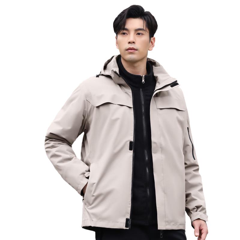 ROMON Men s 3-in-1 Outdoor Windproof Jacket L