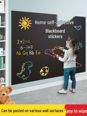 Tafel-Wandsticker für Kinder zum Lernen und Malen - Abnehmbar, Keine Wandbeschädigung