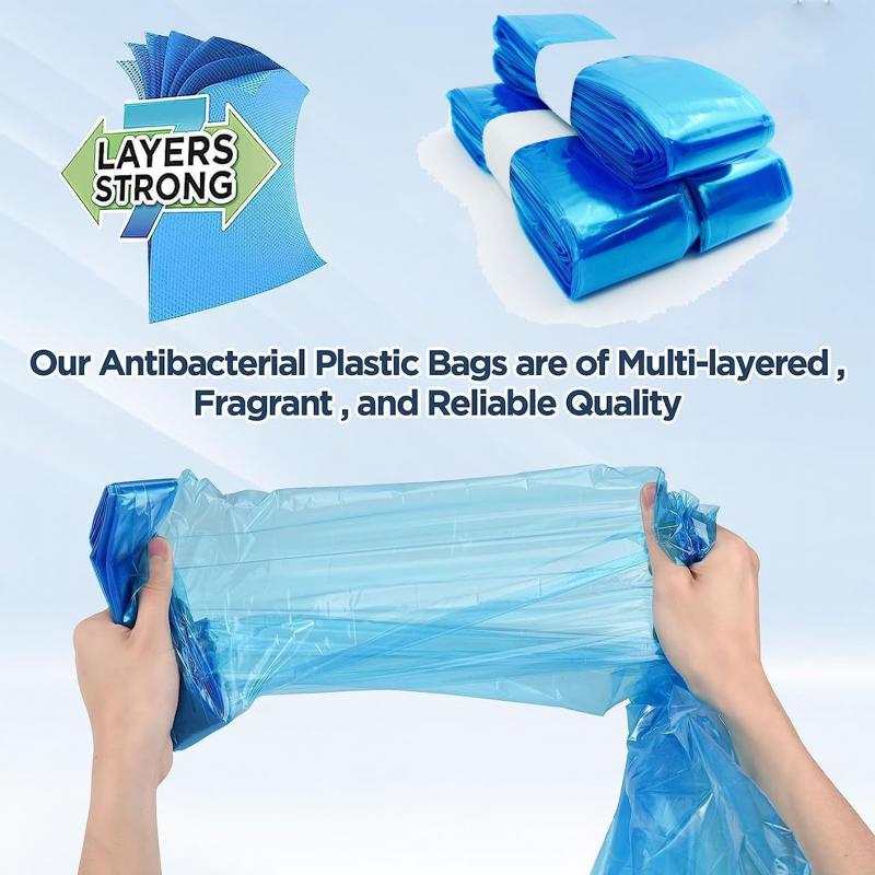 1/3pcs Genie Replacement Trash Bags Refill Bags Baby Diaper Garbage Bags Anti Tearing Waste Bags For Angel Care And Tommee Tippee