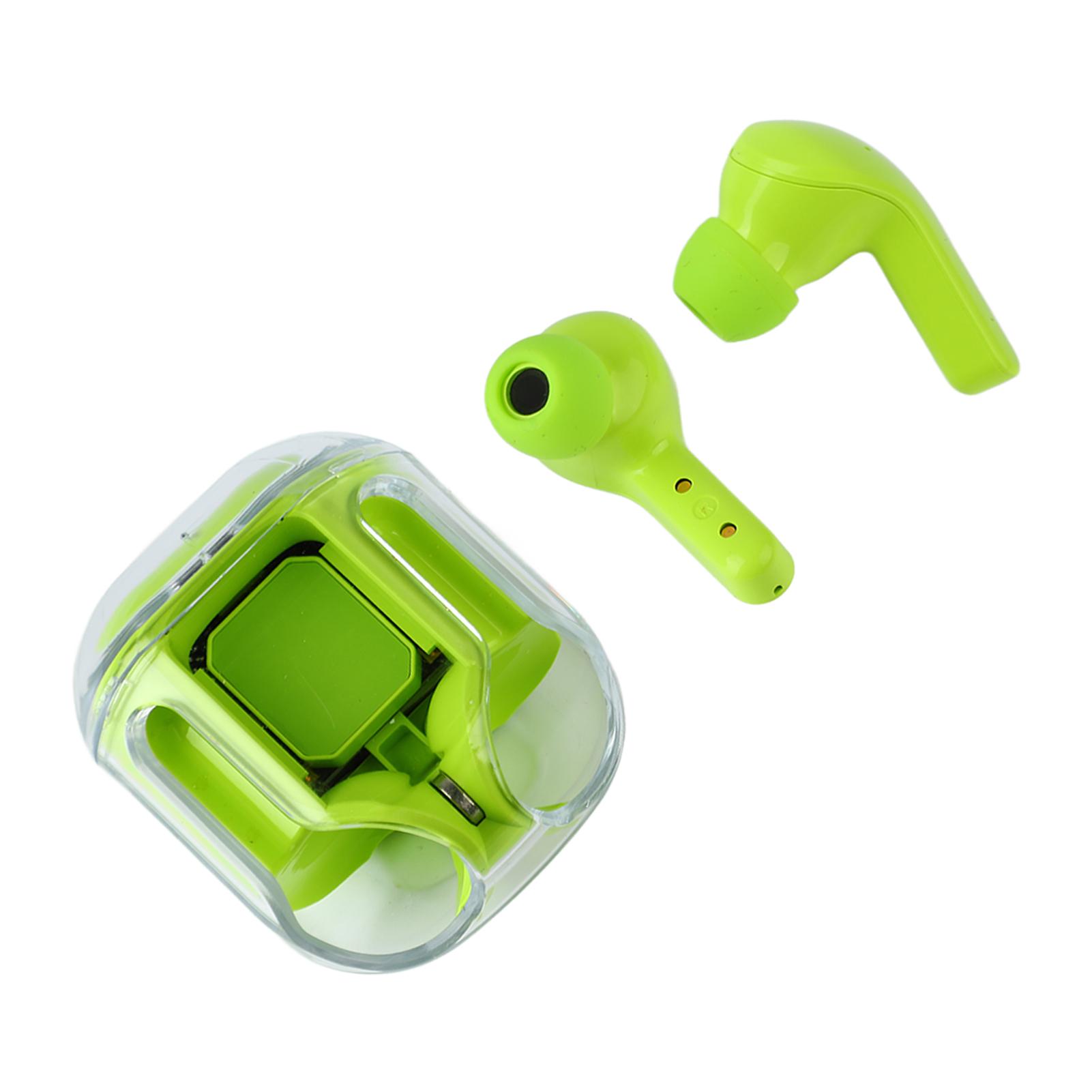 

Беспроводные наушники Mini Clear ENC с шумоподавлением HiFi Lossless Sound Deep Bass Bluetooth-наушники зелёный