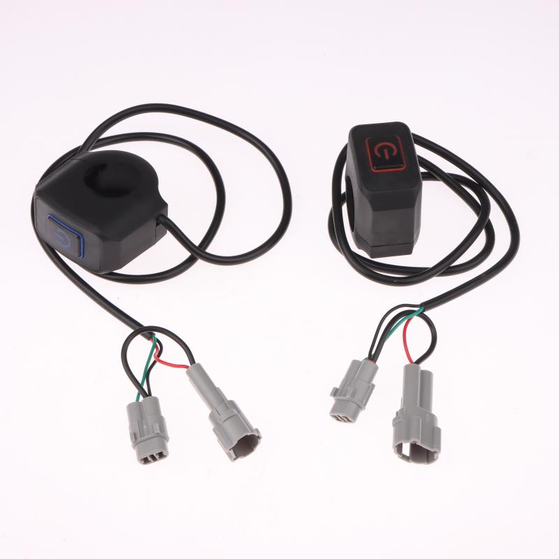 Motorrad Scheinwerferschalter Modifizierte Steuerung LED Licht 22mm Für Surron Light Bee X / S Für Talaria Sting Elektrofahrradteile