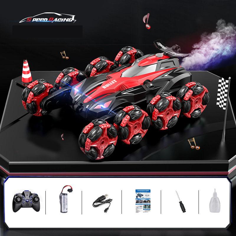 

Восьмиколесный трюковой автомобиль с дистанционным управлением