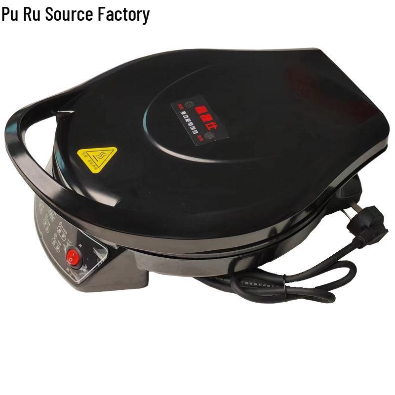 Electric Double-Sided Pancake Maker: Non-Stick, Auto Power-Off, Deepened Design for Frying & Grilling
