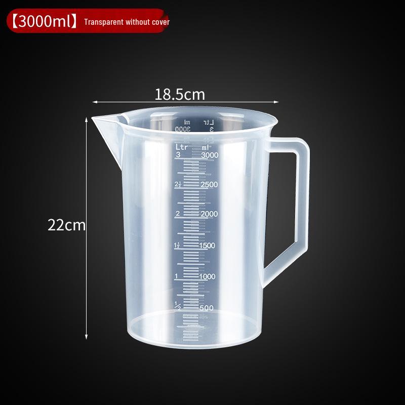 Hengzhi Large-Capacity Food-Grade Plastic Measuring Cup for Milk Tea