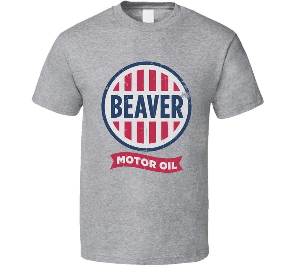 Beaver Motor Oil T Shirt 2XL