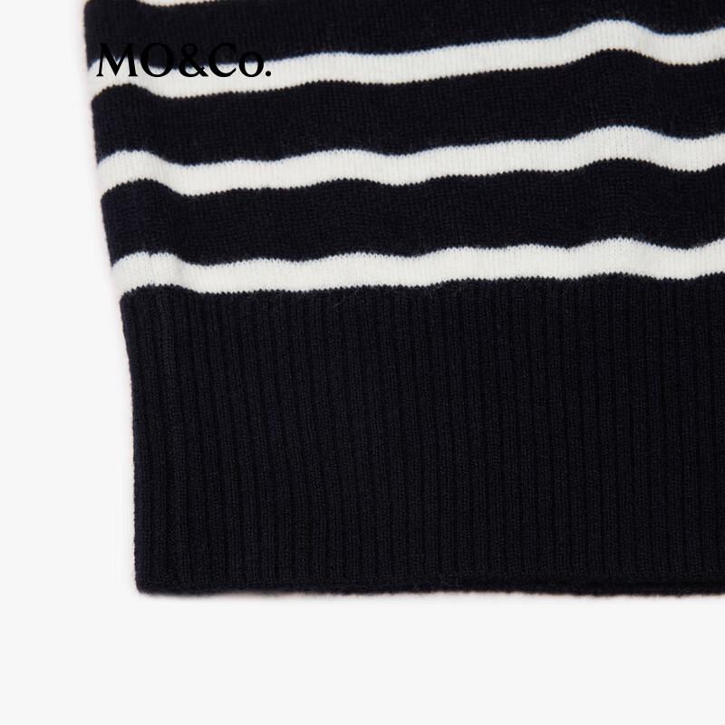 MO&Co. British Style Striped Blazer