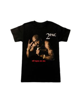 All Eyez On Me 2Pac Shirt Musik Hip Hop Lustig Schwarz Vintage Geschenk Männer Frauen T-Shirt