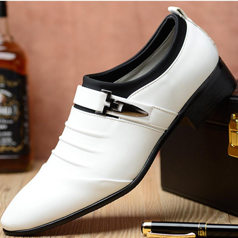 

МодныеМужские лоферы Мужские лоферы кожаные Мужская обувь уличные Мокасины homme Calzado hombre Zapatos de hombre Мужская обувь большого размера 49 49 белый