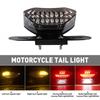 Motorcycle 16 Signals Turn LED Brake Running Plate License Integrated Tail Light