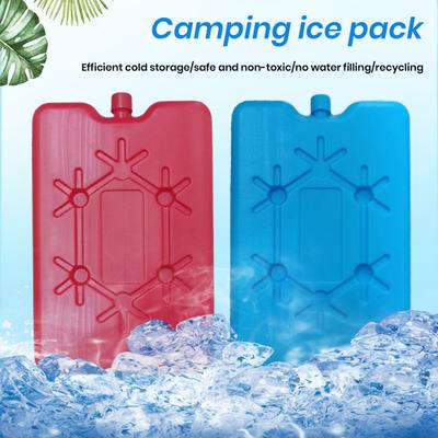 Stor frysepute Matkvalitet BPA-fri assortert farge Mye brukt frysebrettblokk campingrekvisita
