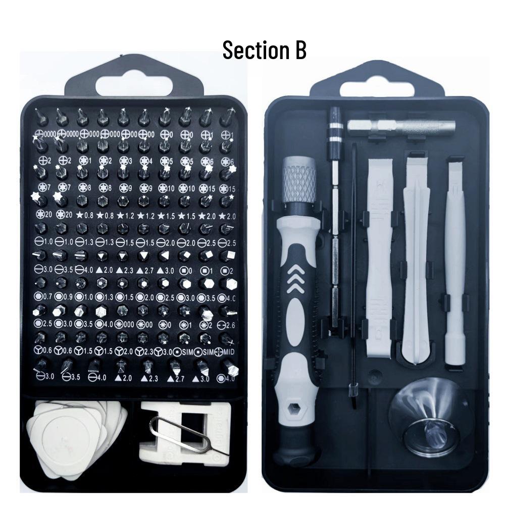 115-in-1 Multifunctional Screwdriver Set for Mobile and Hardware Repair