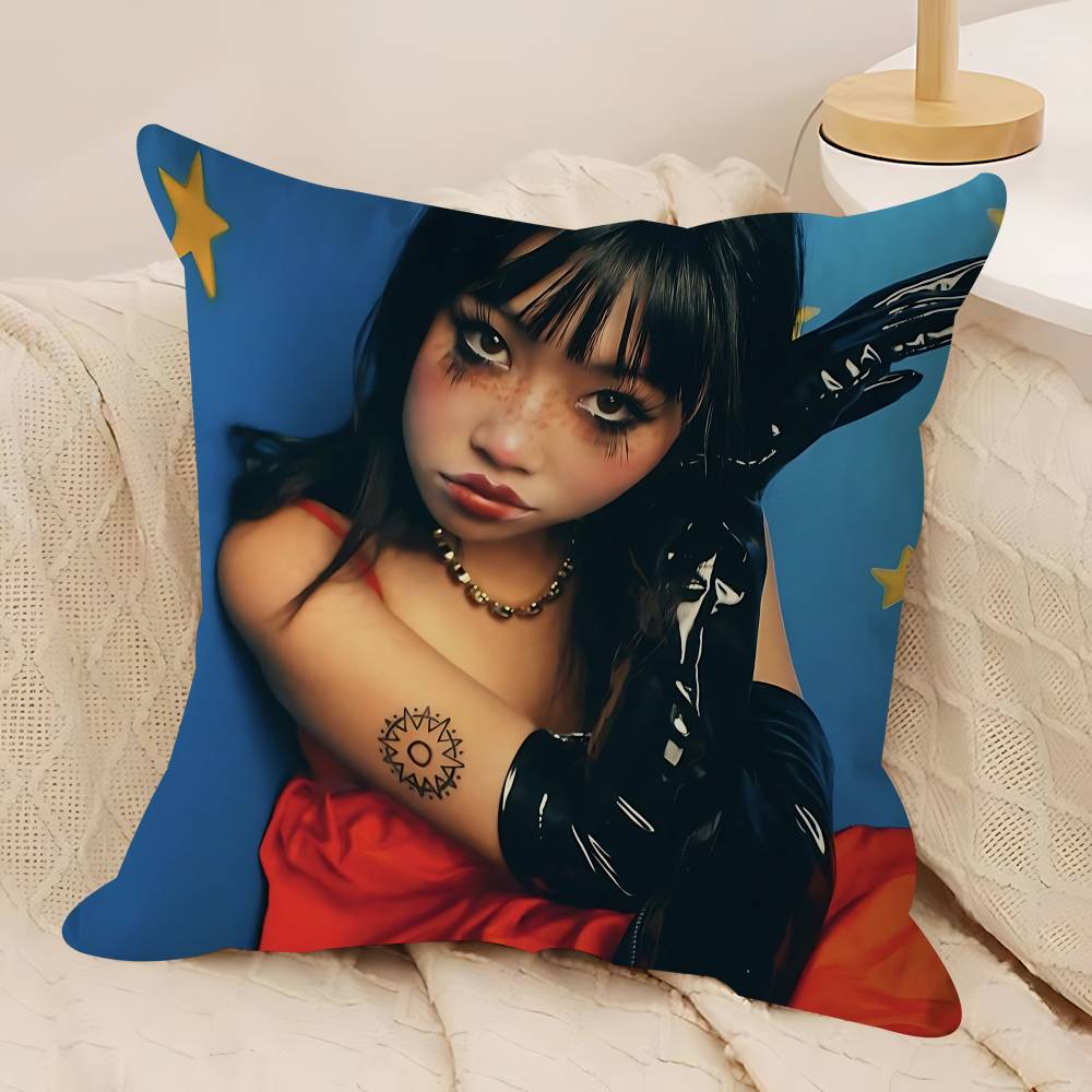 

Singer B-Beabadoobees Cushion Cover Pillow Cover Decor Pillowcase Printed Cushion Case For Couch 12x12Inch