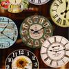 Retro Wall Clock & Journal Sticker Pack: 10 Sheets of Creative Vintage Time Scale Designs
