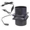USB 5V Adjustable Speed Inline Duct Fan Exhaust Fan For 3D Printer Kitchen Exhaust Ventilation ABS Construction