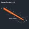Extra Long EDM Electrode Rod for Submarine Gate Injection - Purple and Tungsten Copper