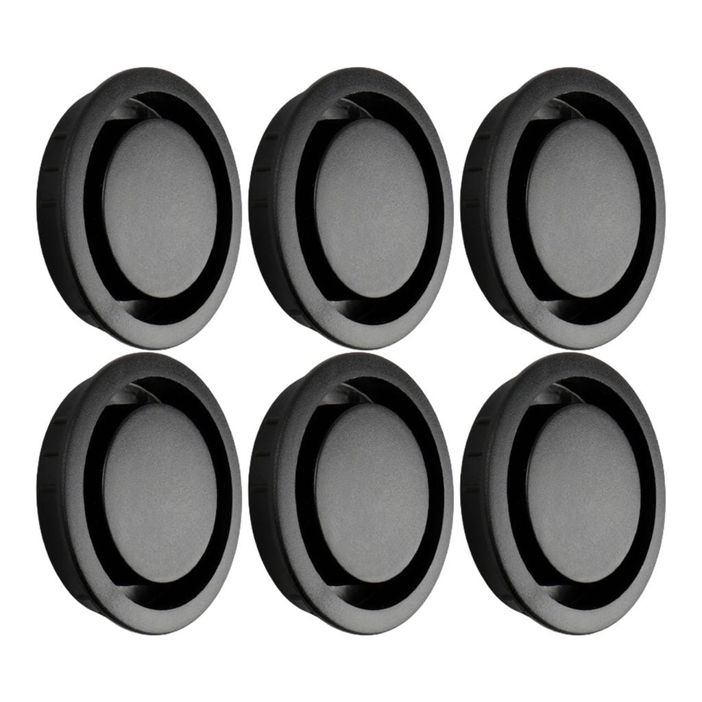 6PCS Kitchen Gas Stove Vent Covers Enhancing Aesthetic Appeal and Prevent Dust Entry Easy Installation and Remove