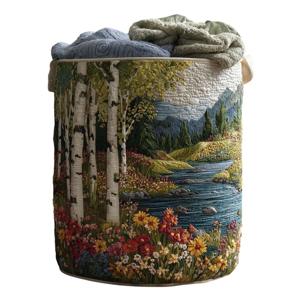 Large Capacity Dirty Clothes Storage Basket Folding Clothes Storage Bucket Bedroom