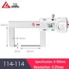 Stainless Steel Digital Vernier Caliper 10-150mm for Inner/Outer Groove Measurement