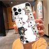 Husa de telefon pentru Iphone 14 Pro Max 13 12 11 Pro Max Xs Xr X 12mini 7 8 Plus Se Husa cu pisici negru cu desene animate Funda