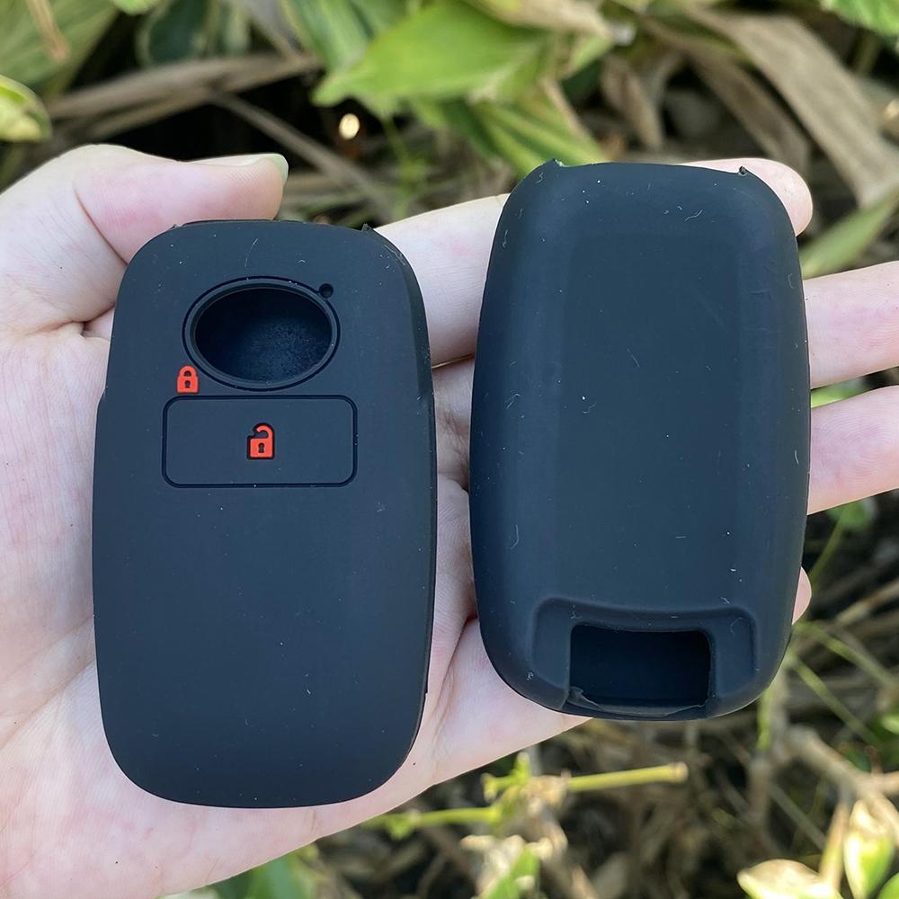 Silicone Car Key Cover Case Shell For Toyota Raize For Daihatsu Rocky 2 Buttons Key Cover Case Car Accessories