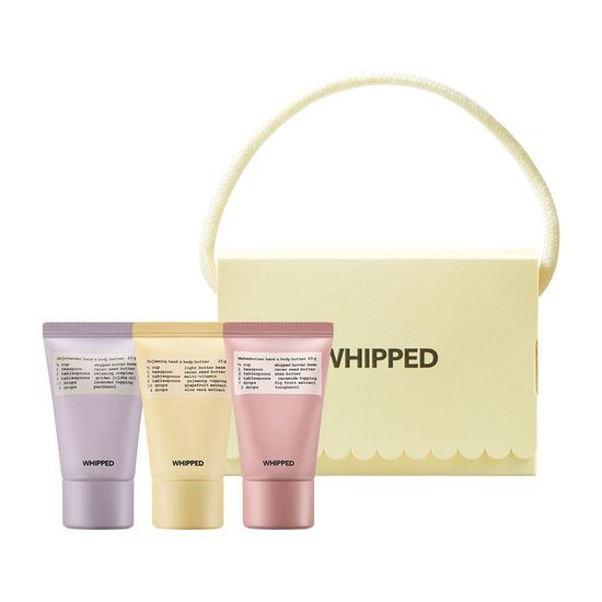 WHIPPED Hand & Body Butter 3-Pack Butter Bag