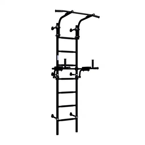 Teenager Plus wall-mounted gymnastics ladder - elite black