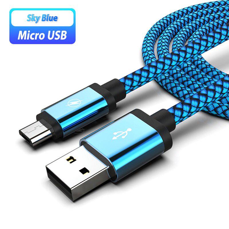 Micro USB Phone Cable Android Charger Cable Kabel Micro USB Charging Wire Cord for Samsung S6 S7 Huawei OPPO Oneplus Xiaomi Redmi 5 Plus 7A 7 6 6A S2