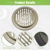 ACROPIX Universal 3" Car Speaker Grille Cover Round 3" Audio