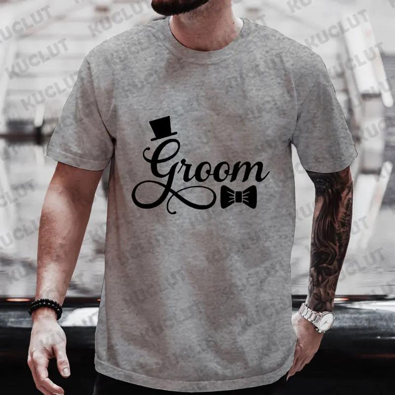 Team Future Groom Squad Tees Best Man T Shirt Boyfriend Single Farewell Bachelor Stag Party Evg Tshirt Wedding Graphic Y2k Tops