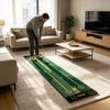 Portable Golf Putting Training Mat Anti Slip Indoor Golf Practice Rug Home Office Floor Decor