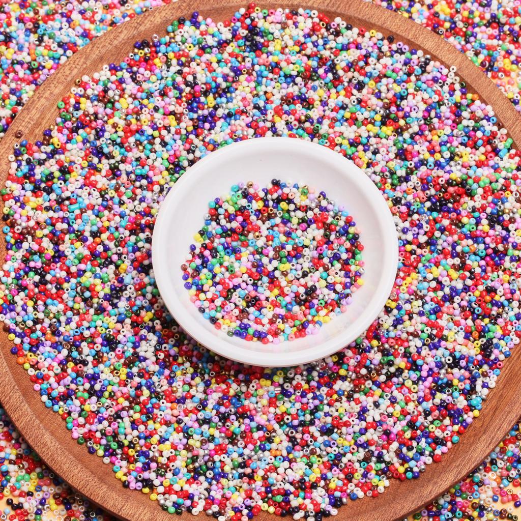 450g/Bag About56000PCS Spacer Beads Bracelet Accessories Necklace for Crafted DIY Findings 2mm For Jewelry Making Charm Czech Glass Mini Seed Beads