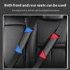 UMEG7 2pcs Car Seat Belt Shoulder Pad PU Leather Decoration for Mercedes Benz CLA CLE GLC GLK ML W222 W210 W211 W124 W176 W203 W204