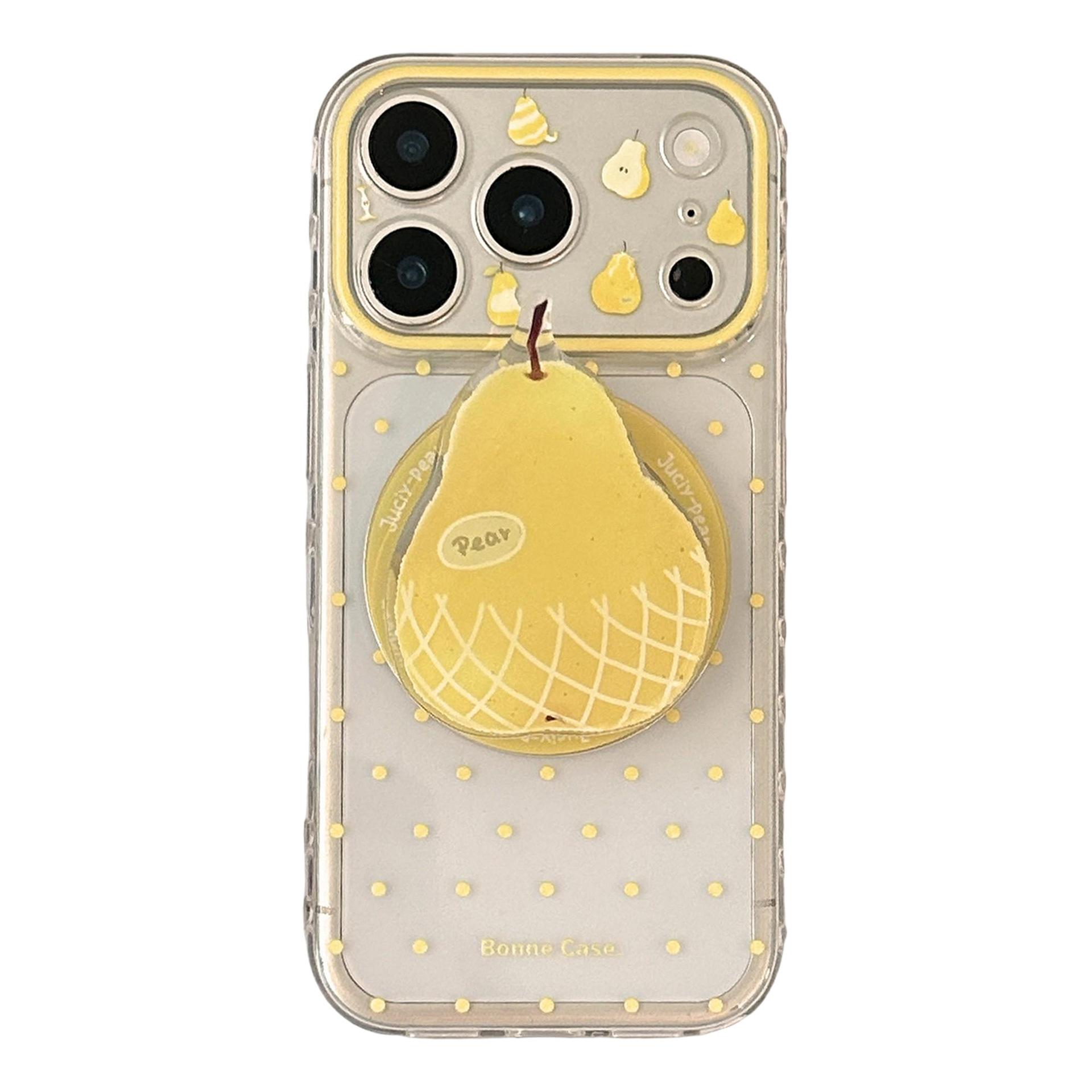 

Creative Pear Phone Case for iPhone 16, iPhone 17, and iPhone 17 Pro Max iPhone 17 Pro Max