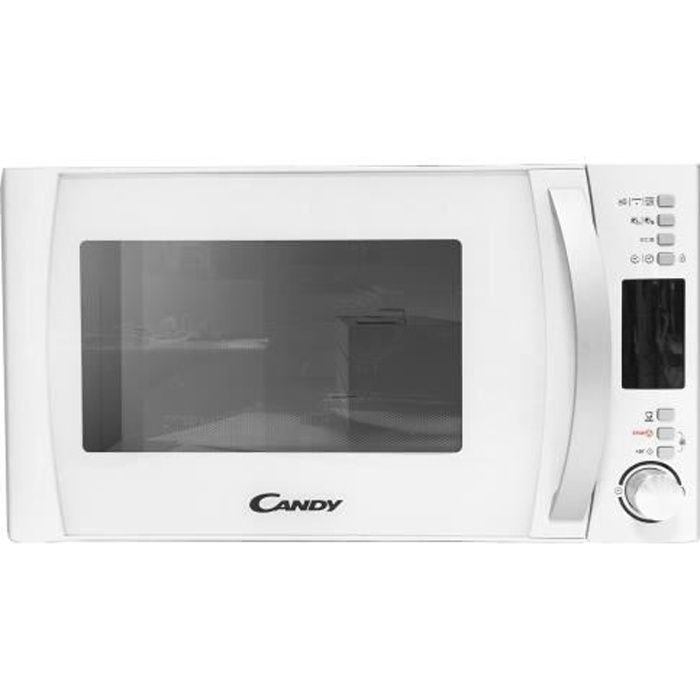 Candy Timeless CMXW20DW 700 Вт, 20 л, цифровая белая микроволновая печь — функция размораживания — 5 уровней мощности — 10 автоматических меню