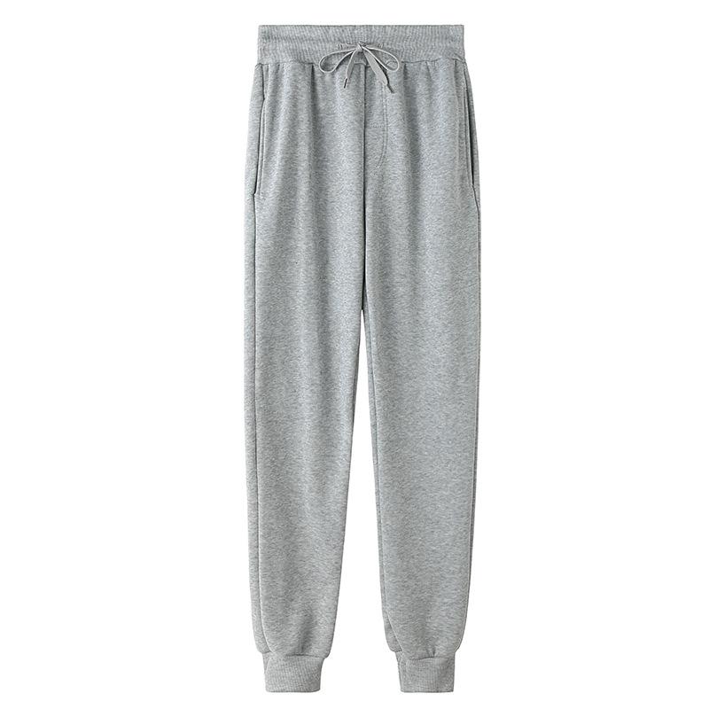 Men's Solid Color Sweatpants Joggers Autumn Winter Casual Loose Slacks Sports Streetwear Gym Sportswear