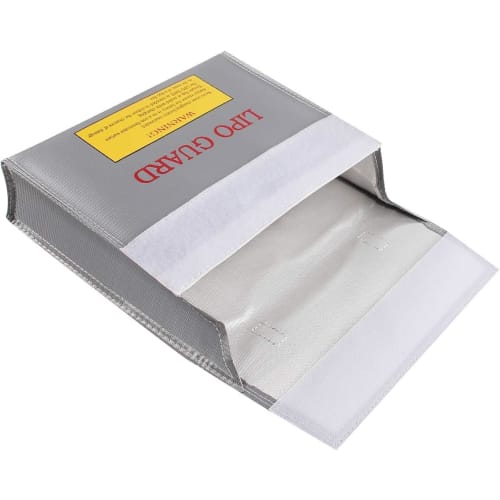 Bestmaple LiPo Guard Bag, LiPo Battery Storage Bag, Safety Bag, LiPo Battery Bag, LiPo Battery Storage Case, Explosion-Proof Bag, LiPo Safe Bag (240x1