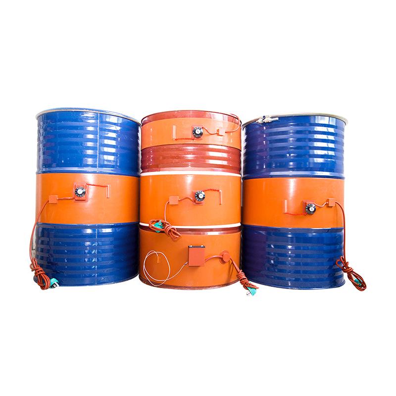 200L Intelligent Silicone Heating Belt for Oil & Chemical Drums: Temperature-Controlled Resin/Paint Heater