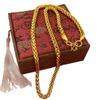 Men's Light Luxury Gold Chopin Chain Necklace - Simple and Elegant Rope Design