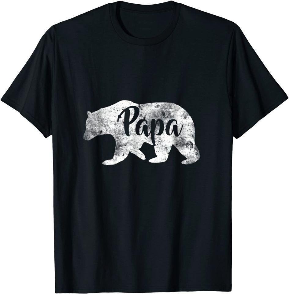 

Mens Papa Bear T-Shirt Husband Shirt Dad Gift Funny T-Shirt Classic T-shirt L