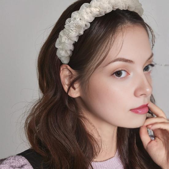 Retro High Skull Headband Double Wear Flexibility Hairband Comfortable Stable Reversible Head Band Hair Accessories