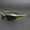 Y2K Avant-Garde Futuristic Sunglasses: Trendy Millennium Outdoor Sports Glasses
