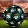 Club Santos Laguna Print Size 5 Soccer Ball, Standard Match Football for Sports Game and Team Practice, Ideal Gift for Soccer Fans