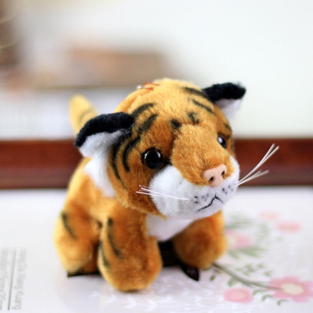 Hanging Ornament 2022 New Year Stuffed Toys Plush Pendant Car Plush Keyring Tiger Plush Keychain