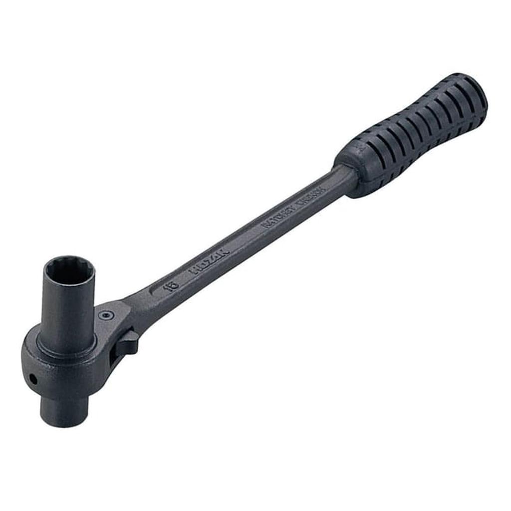 HOZAN Wheel Ratchet Ratchet Type Hub Lock Nut Wrench C-160 Wrench,