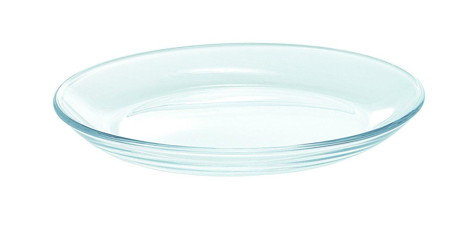 Toyo Sasaki Glass Alpha Oval Plate Made in Dishwasher Small Side Glass 15cm, Japan, Safe, Plate, Plate, Dish, Plate, Tableware, P-19311