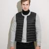 White Duck Down Light and Thin Down Jacket Men's Large Size Down Liner V-neck Men's Lightweight Round Neck Vest